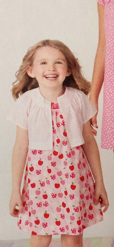Simplicity 2270 Sewing Pattern Summer Dress Jacket Purse Girls Sizes 3-6 UNCUT - Image 3 of 4