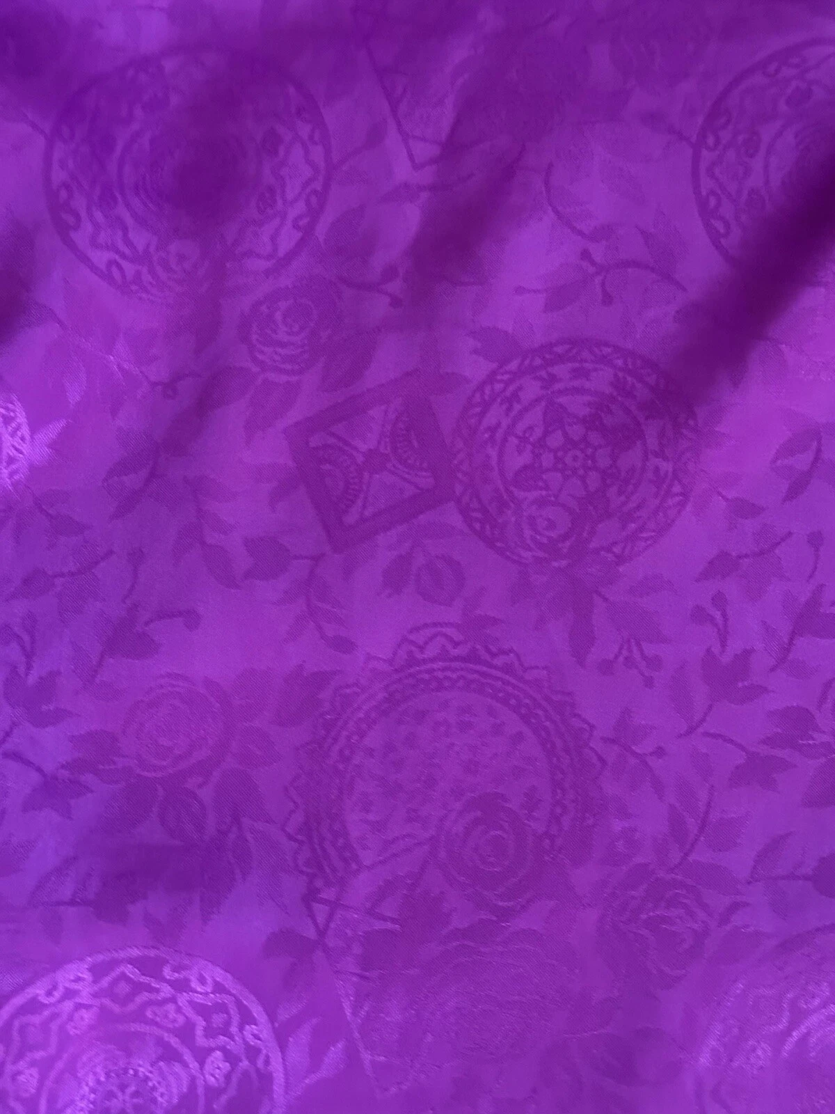 UNDERCOVER Pigiama Victoria's Secret G Label M L vintage raso pigiama caftano fucsia