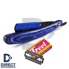 Professional Holzgriff Shavette Rasoir Rasoi Barbero de afeitar Rasoz +10 Blades