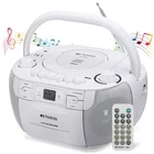 Retekess TR621 CD Player Boombox, Cassette Player Portable, AM FM Radio Stereo
