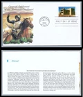 US FDC # 3220 32c Spanish Settlement   Fleetwood  s.cancel 1998, 9Q6168