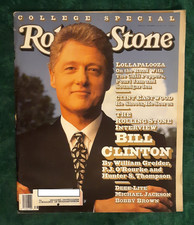 Rolling Stone Issue 639 - September 17 1992 - Bill Clinton Cover - VG