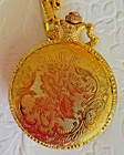 5 American Civil War 150 Years Collectible Gold-Tone Pocket Watches 13" Chain — photo 4