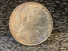 Austria (Osterreicn) 1967 Silver Coin  Anniversary - Birth Of Maria Theresa .
