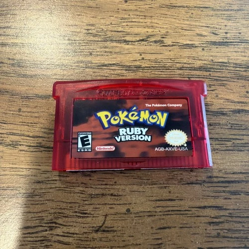 New ListingPokemon Ruby Version - GBA