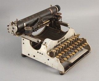 Antigua máquina de escribir compacta portátil plegable de viaje modelo estándar 2 con estuche sin precio base