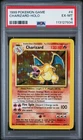 Pokémon Charizard Holo Base Set PSA 6 Unlimited Card 4/102 TCG