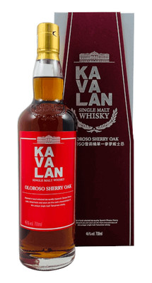 (138,73 /l) Kavalan Oloroso Sherry Oak Single Malt Whisky 46% 0,7l Flasche