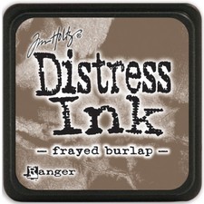 Distress Mini Ink Pad Frayed Burlap