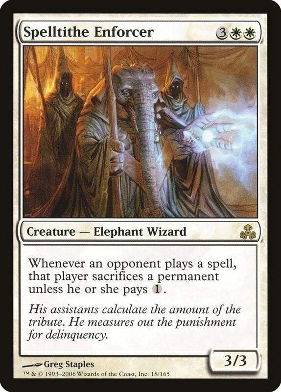 Spelltithe Enforcer X (1) Guildpact MTG - EX/NM - 4RCards