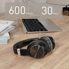 ANC Bluetooth Headphones Over Ear Wireless 30H Playtime Hi-Fi Stereo Bass