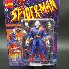 Hasbro Marvel Legends Spider-Man    Chameleon    2025 Retro Card  6  Figure  New