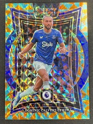 2024-25 Panini Select FIFA Dominic Calvert -Lewin TESSELATION Prizm SSP #/15