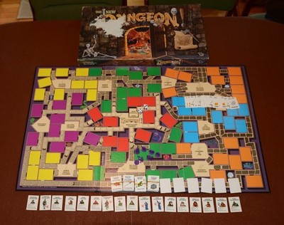 TSW The New Dungeon Vintage 1989 Fantasy Brettspiel OVP fast vollständig