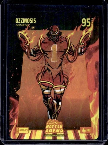 2026 Bo Jackson Battle Arena Ozzmosis #GRILL-122 Fire Grillin Ozzie Albies!
