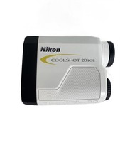 Nikon COOLSHOT 20IGII Golf Laser Rangefinder White Optical Scope Used Meter