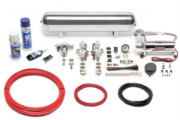 Ta-Technix Airride-Lufterzeugungskit 444Er Kompressor / 19L Chromtank-image
