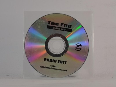 THE EGG WALKING AWAY (E50) 1 Track Promo CD Single including Plastic Sleeve GUST