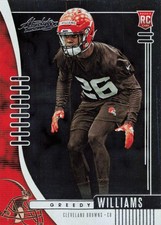 Greedy Williams 2019 Panini Absolute #151 Cleveland Browns