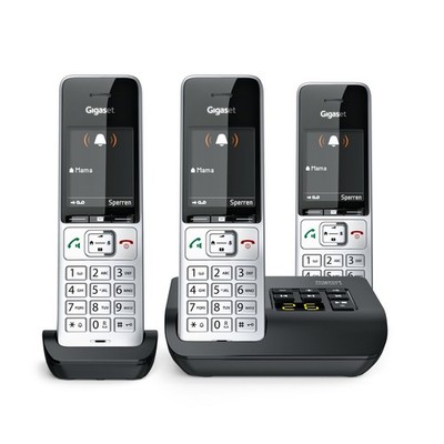Gigaset COMFORT 500A trio DECT, GAP Schnurloses Telefon analog  Babyphone NEU