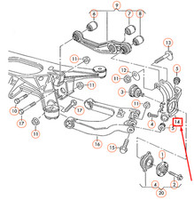 Roulement de roue Volkswagen PHAETON