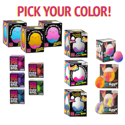 #ad Nee Doh Squish Eggs – Color Changing Fidget Toy – You Pick – Schylling New $13.96