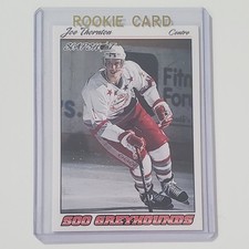 1995-96 OHL Slapshot Joe Thornton #363 - First card - RC Rookie - Hall Of Famer. rookie card picture
