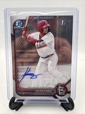 2022 Bowman - 1st Chrome Prospect Auto Joshua Baez #CPA-JB Cardinals  Rookie RC