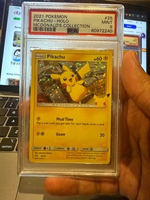 2021 PIKACHU #25 PSA 10 マクドナルドコレクション 2021 POKEMON MCDONALD'S COLLECTION #25 PIKACHU-HOLO PSA 9 | eBay