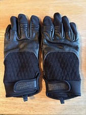 Guantes BILTWELL Bantam Negros Motocicleta Equitación Trabajo Mecánico MEDIANOS