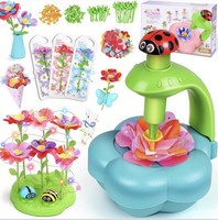 ZippyZoom Arts and Crafts for Kids Ages 4-9 Kit Flower Bloom Maker with Music