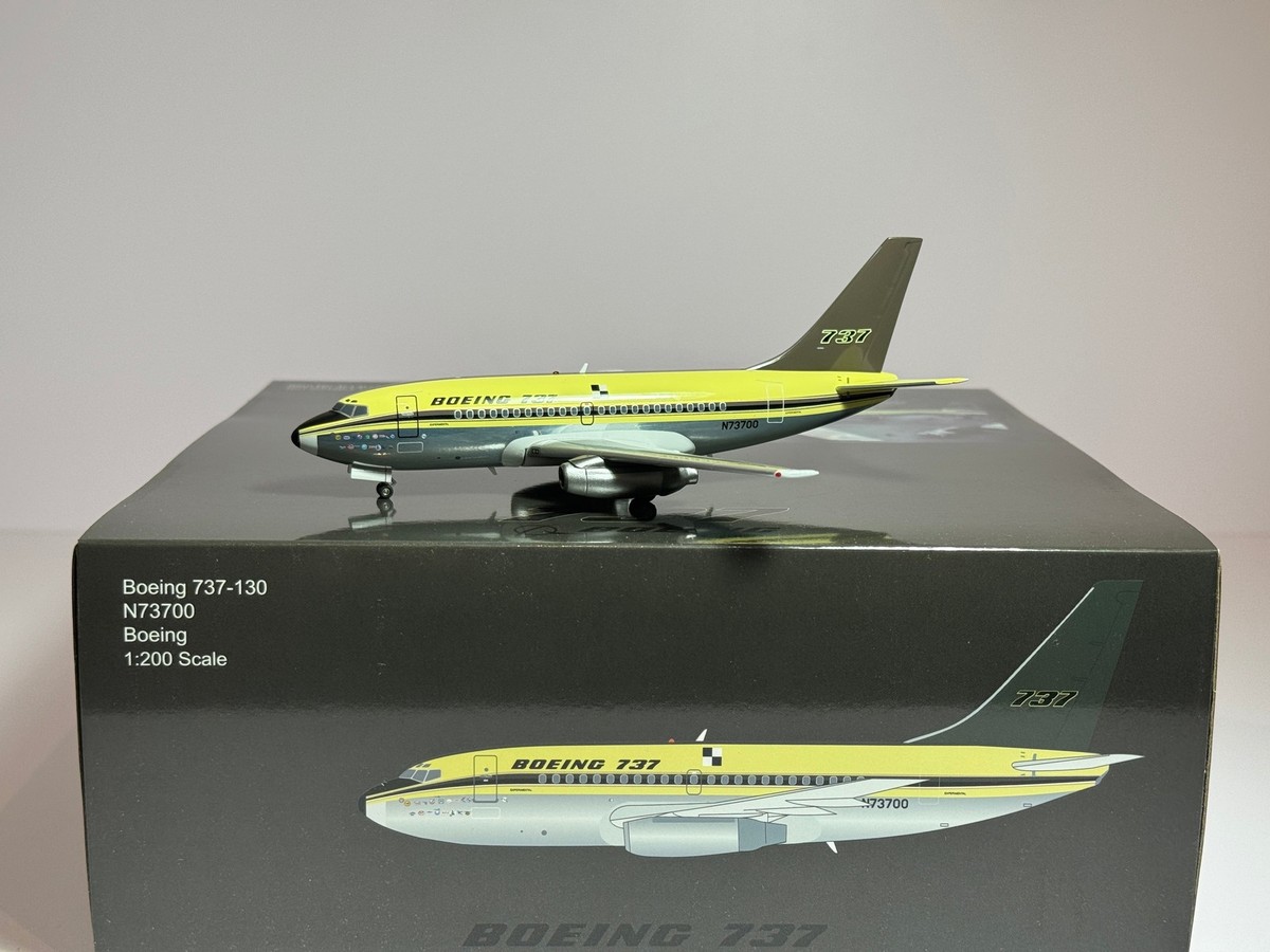 Inflight 1:200 House Colors Boeing 737-100 N73700 experimental KJ