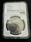 1928 $1 Silver Peace Dollar NGC XF Extremely Fine Details Key Date Coin