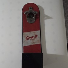 Snap-on Tools Red Wall-Mount Bottle Opener - ...