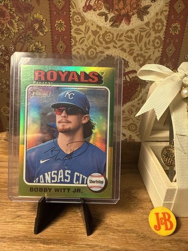 2024 Topps Heritage - Bobby Witt Jr. #404 Chrome Refractor /575 Royals Mint