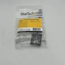 USB-C - VGA Adapter - Black - 1080p - Video Converter - CDP2VGA