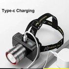Rechargeable Headlamp Super Bright Head Light Motion Sensor Front Led Head Flash
