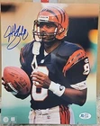 JEFF BLAKE SIGNED 8X 10 PHOTO W/COA CINCINNATI BENGALS B