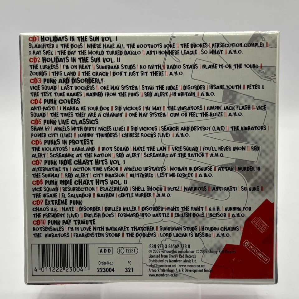 God Save This Box! ★ Punk Original Masters ★ 10CD Boxset ★ Cherry Red - Bild 2 von 2