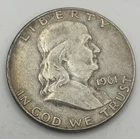1961 D Franklin Half Dollar