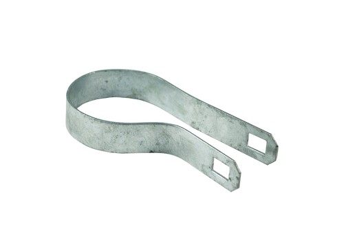 YardGuard 328524C Chain Link Tension Band 2.38" L Galvanized Metal Galvanized - Picture 3 of 4