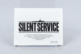 Nintendo NES *Silent Service* OVP CIB PAL B IV-EEC/FRA +