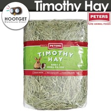 Peters Timothy Premium Grass Hay Rabbit Guinea Pig Food 1kg