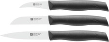 ZWILLING Twin Grip Messerset 3-Teilig, Rostfreier Edelstahl, Kunststoffgriff, Sc