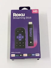 Roku Streaming Stick 2025 HD Roku Streaming Device for TV with Voice Remote