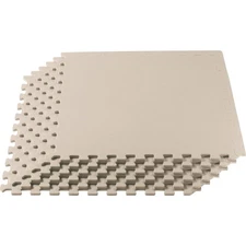 EVA Foam Floor Tiles 1/2 Inch Cushioned Interlocking Mat for Gym Playroom Home