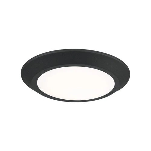 Quoizel VRG1608 Verge 8"W LED Flush Mount Ceiling Fixture - Nickel - Picture 5 of 12