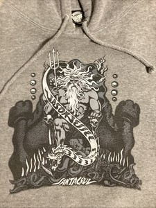 T-shirt Santa Cruz Vintage Jason Jessee Virgen Guadalupe - Style Old School Skateboard NHS 1995 - Occasion