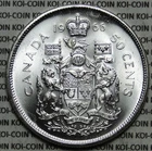UNC Canada 1966 50c 50 cents uncirculated