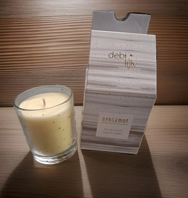 Debi Lilly Lillyflora Soy Wax Blend Jar Candle Coconut Floral NEW Scented